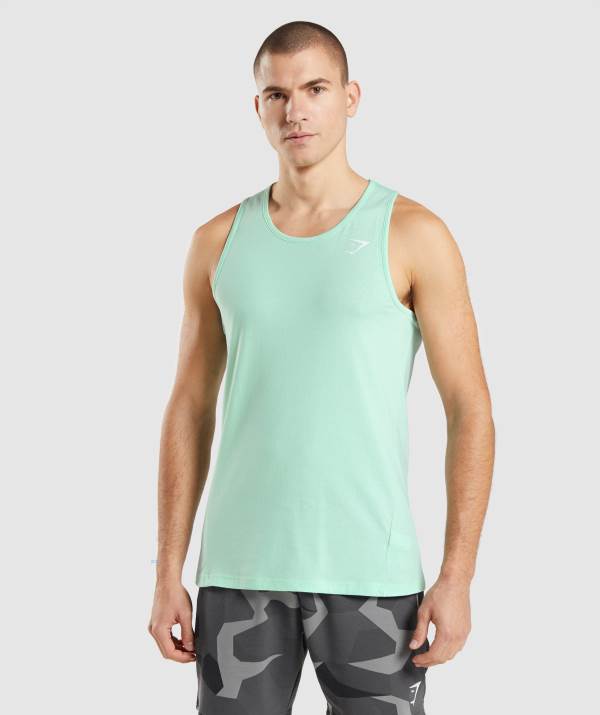 Panske Tielko Gymshark Critical Modre | ZR6518049